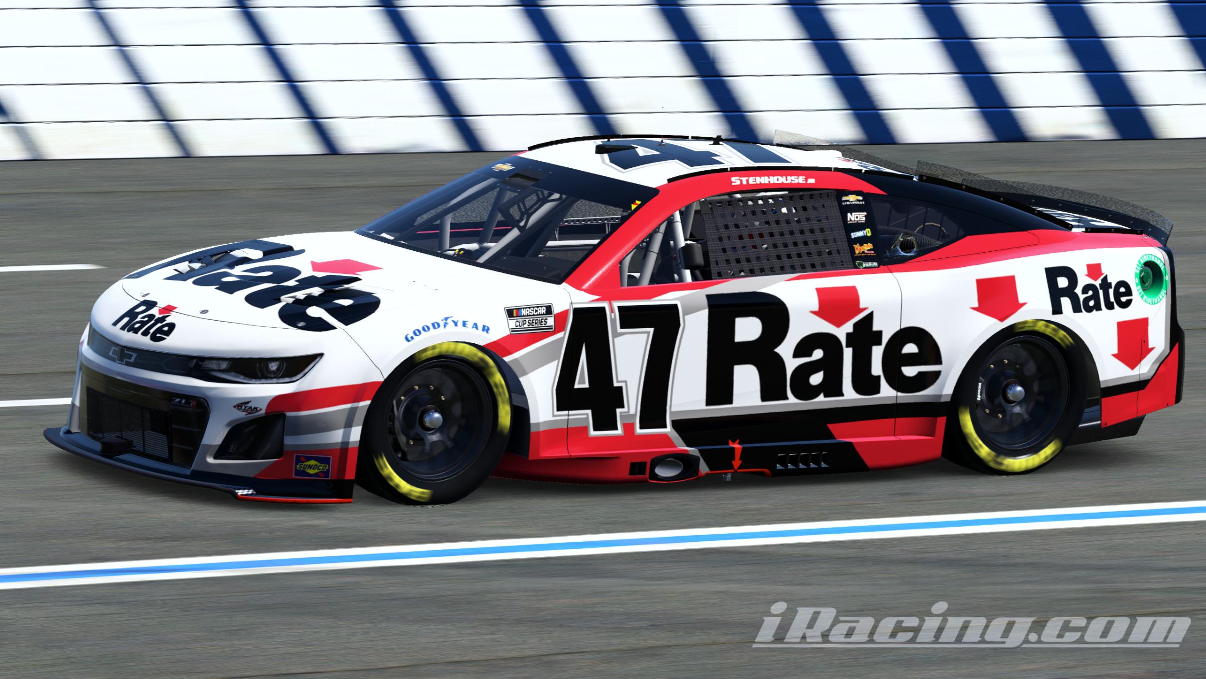 Preview of Ricky Stenhouse Jr. 2025 Rate (Custom #) by Gary P.