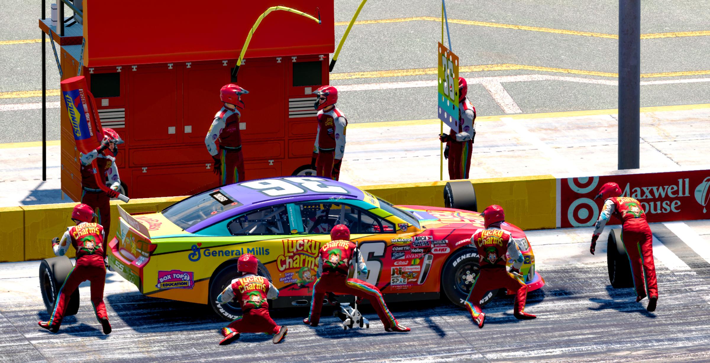 Preview of Lucky Charms - Ernie Irvan Skittles - Fauxback by John C.