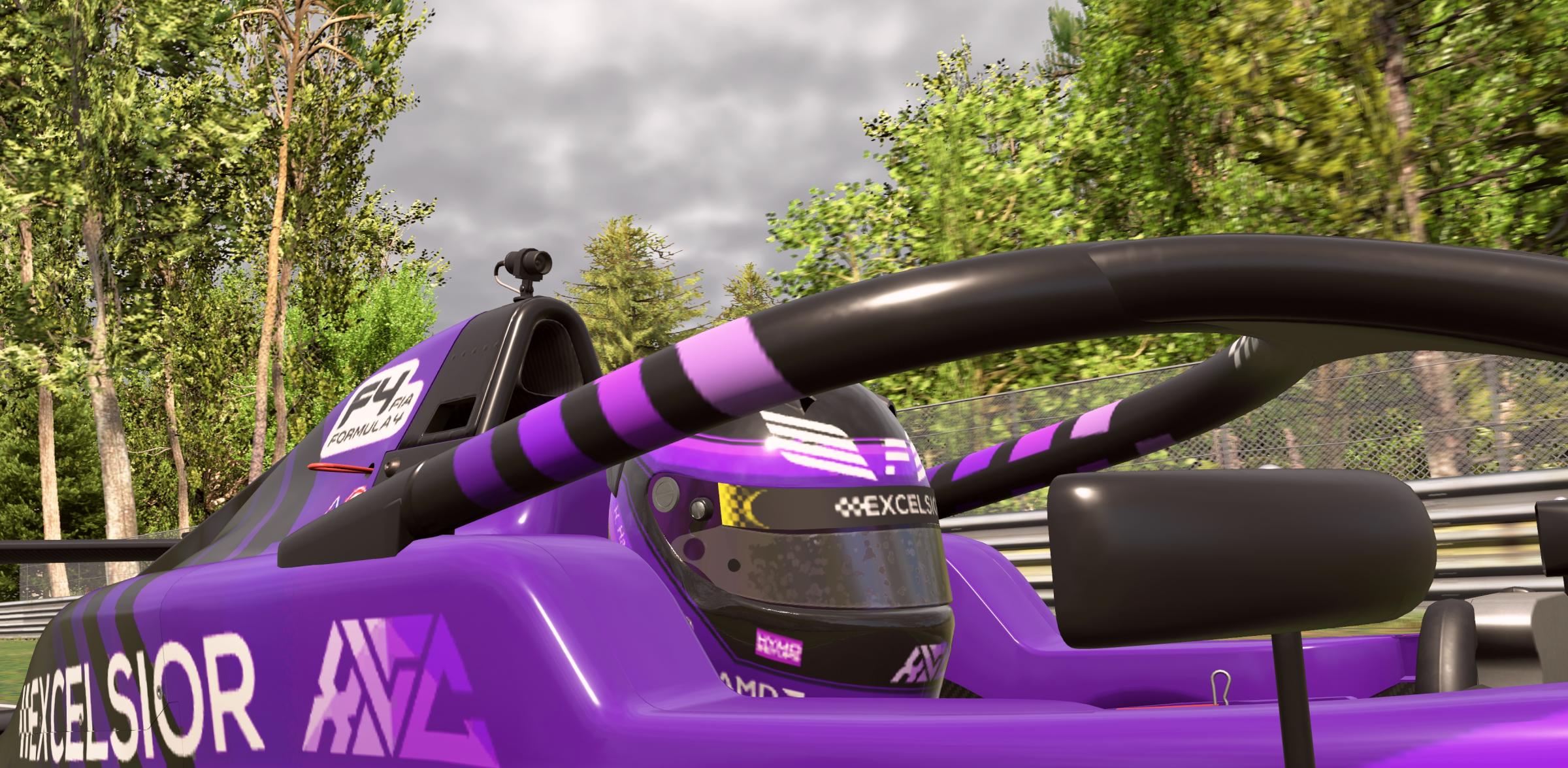 Preview of Excelsior Motorsports Helmet by Harry Haskin