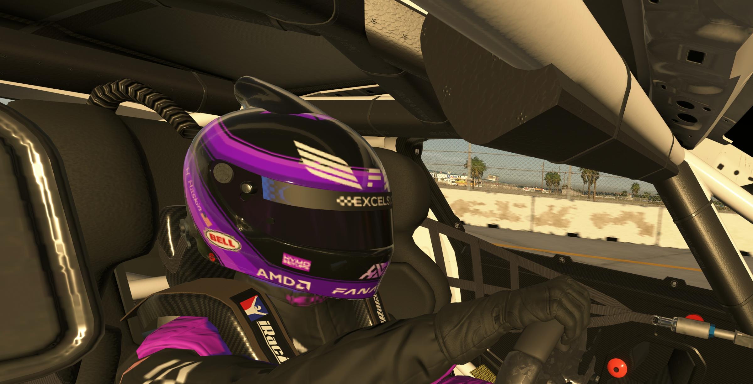 Preview of Excelsior Motorsports Helmet by Harry Haskin