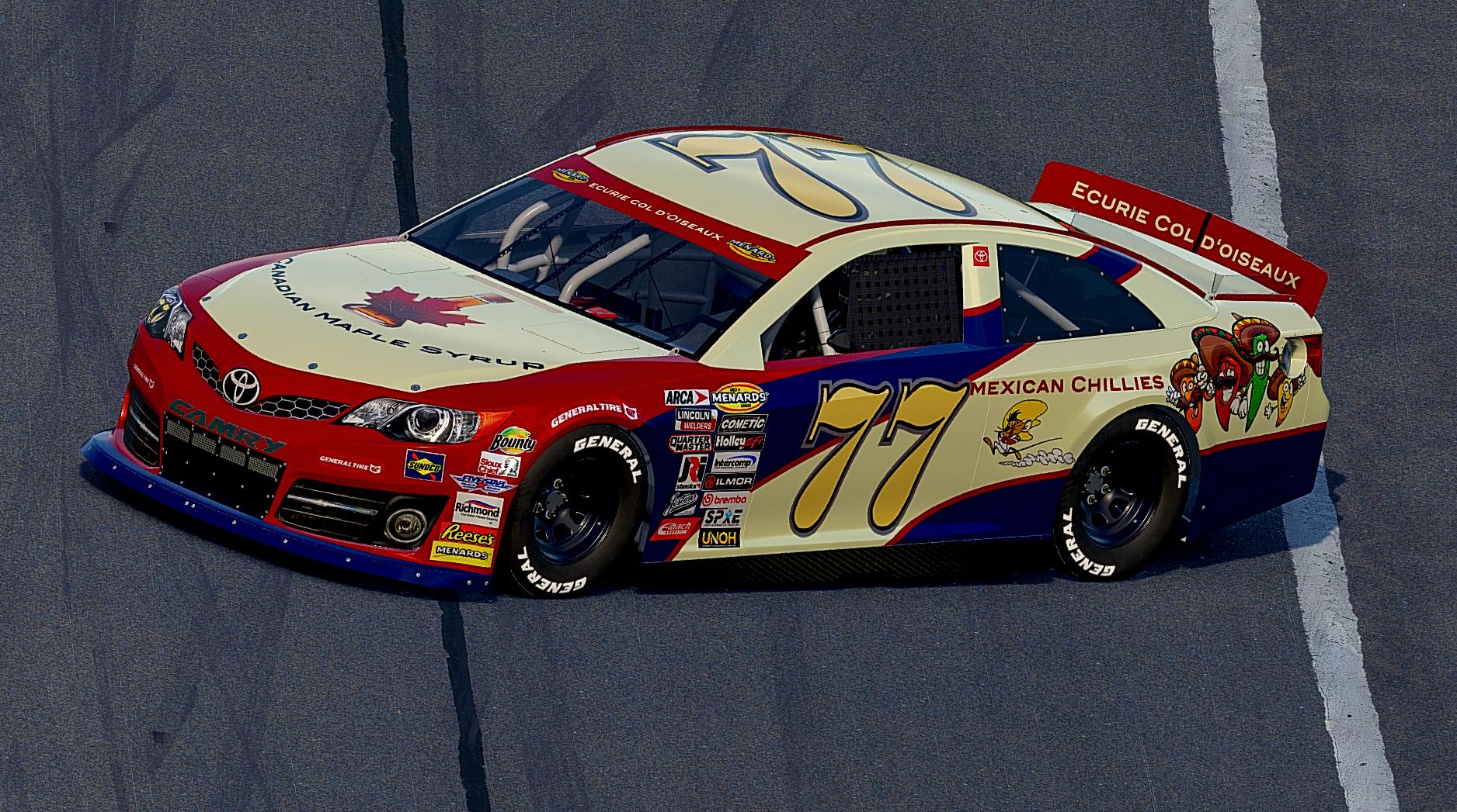 Ecurie Col dOiseaux ARCA Toyota Camry by Mike Riedner - Trading Paints