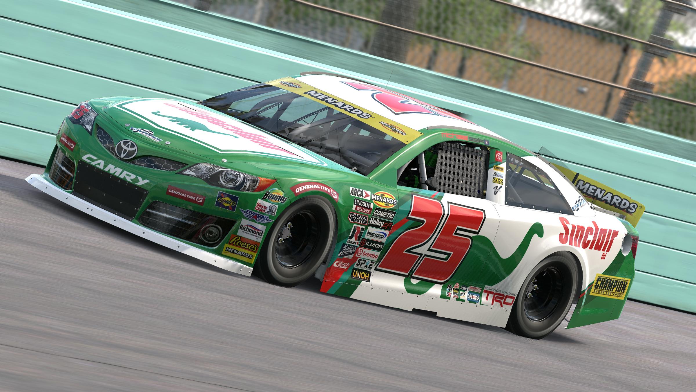 Preview of Michael Self 2020 #25 Sinclair Oil Toyota (CUSTOM) by Matt Bartels