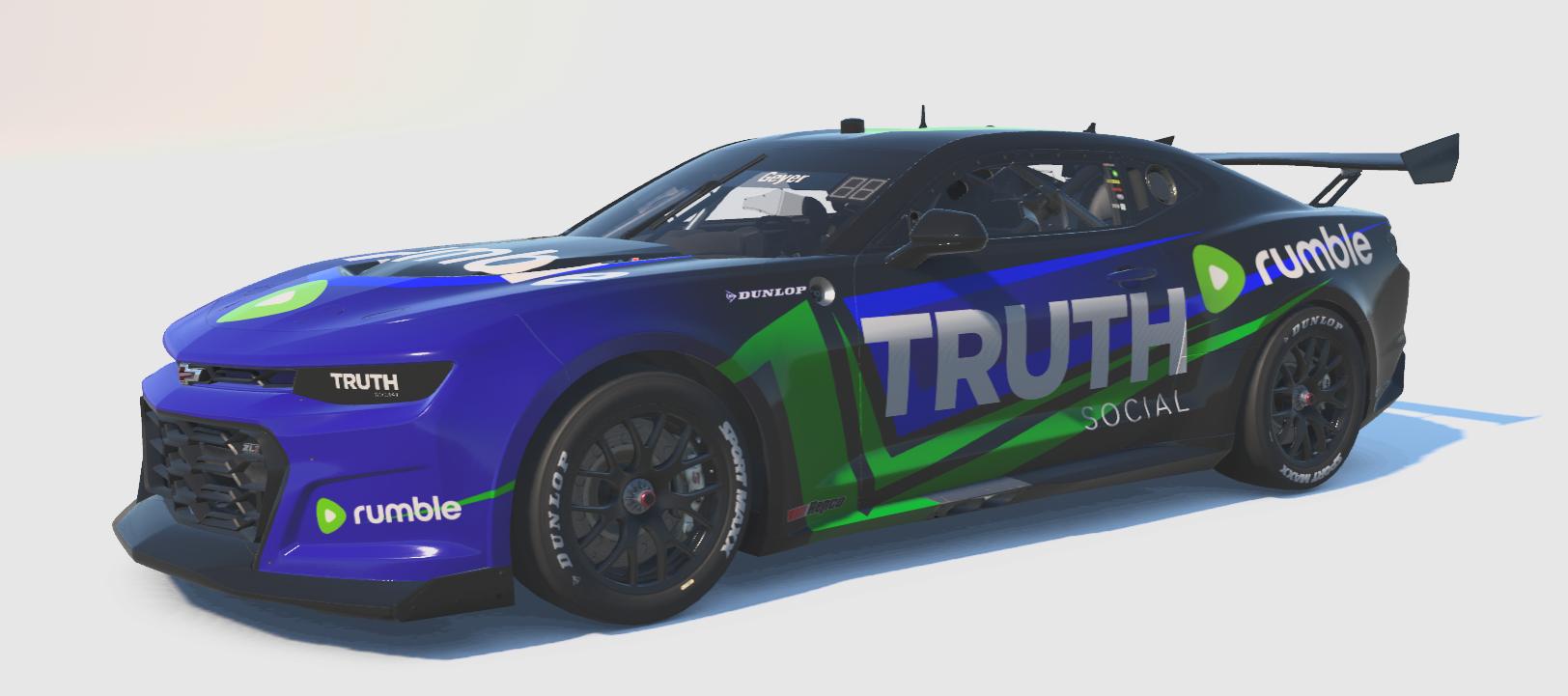 RUMBLE / TRUTH SOCIAL BLUE THUNDER!!! by Thomas G. Trading Paints(00)