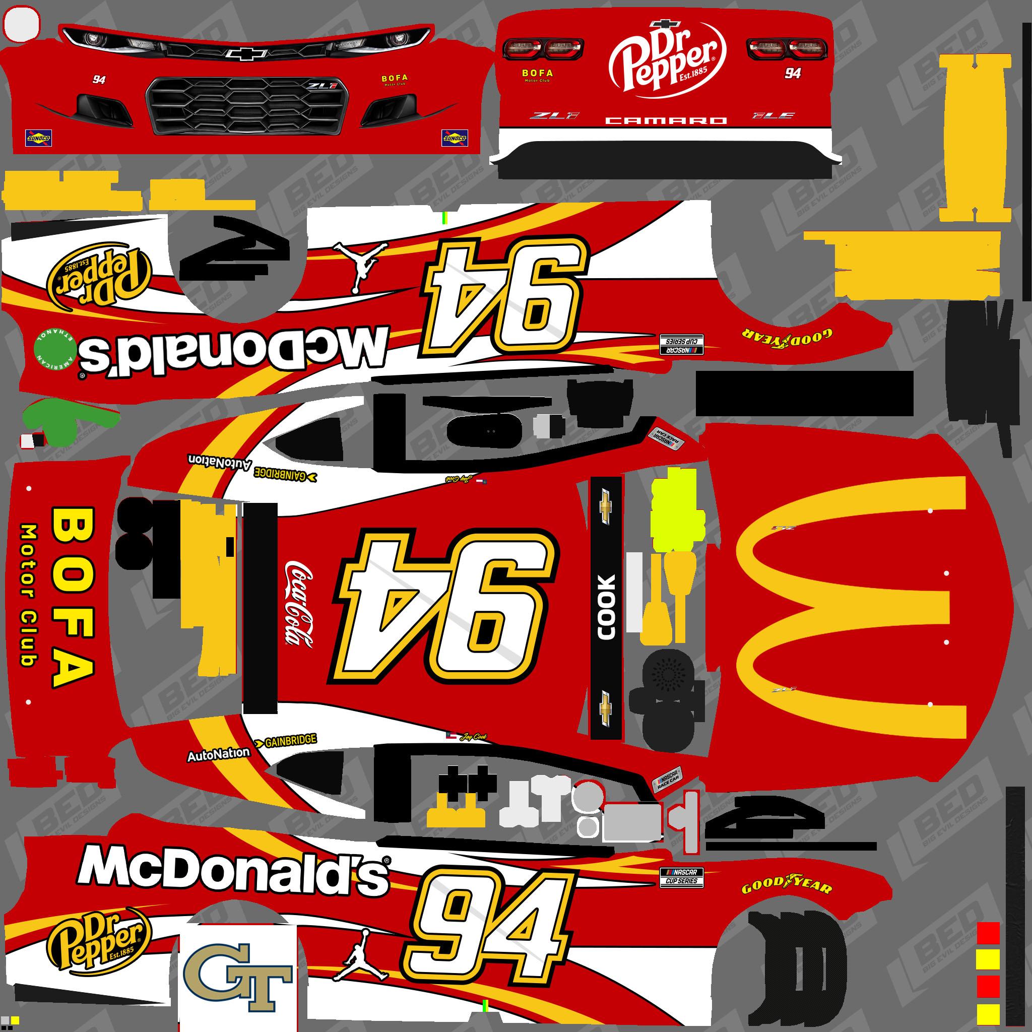 Preview of Jay Cooks #94 McDonalds by Ronald B.