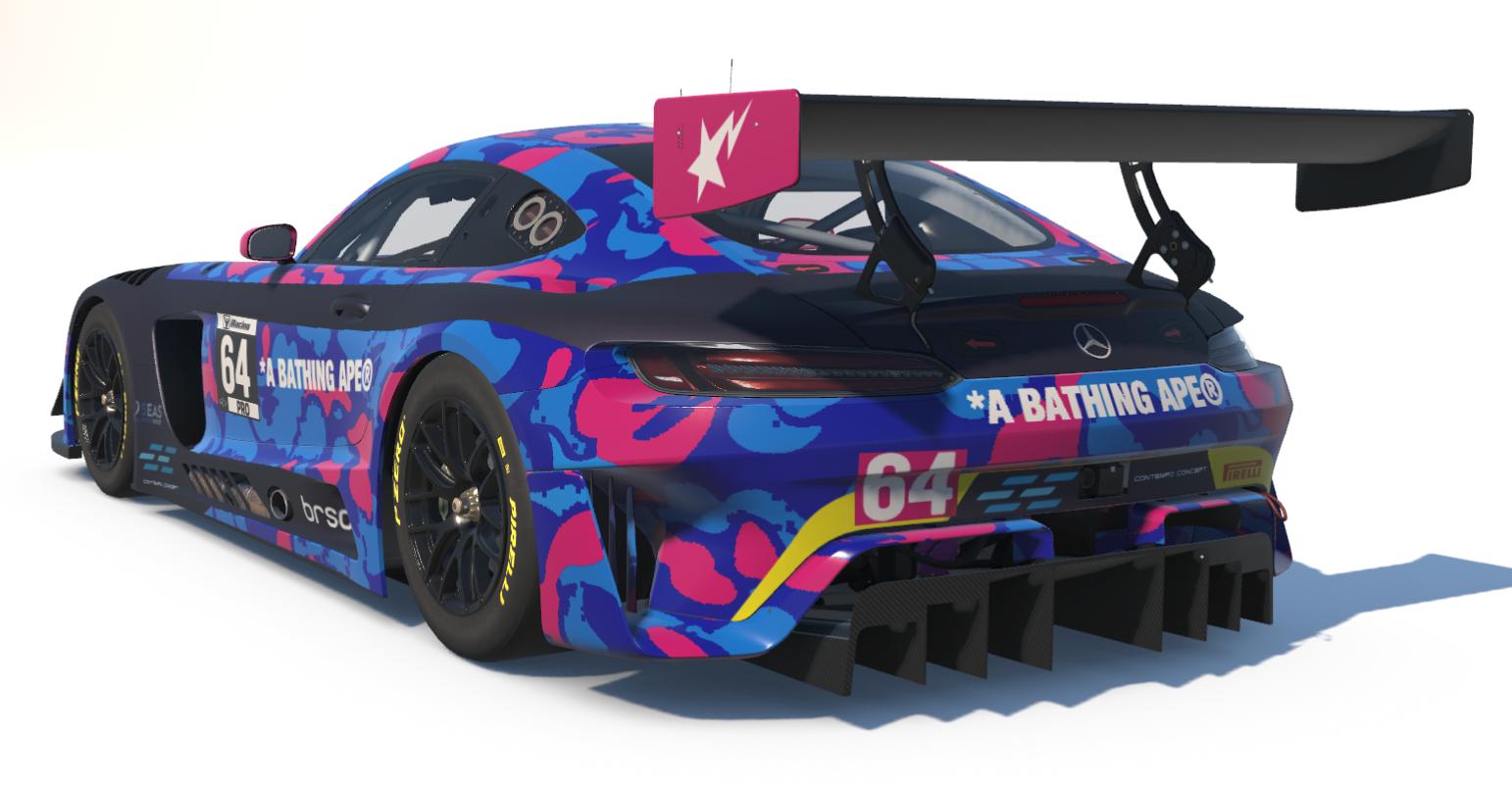 Preview of 2 Seas Mercedes AMG GT3 EVO for the 2025 British GT Season by Keith Archer