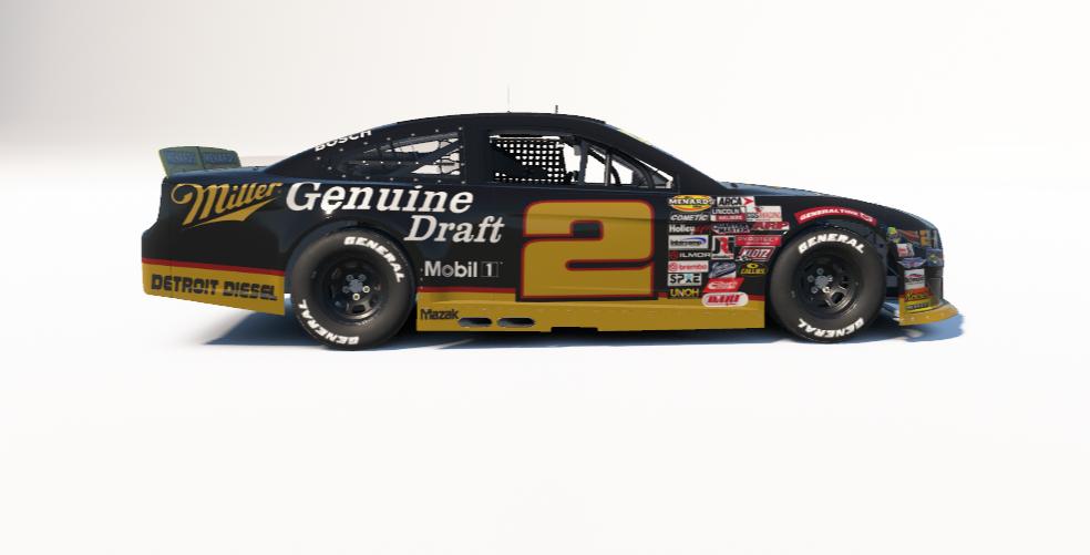 Preview of Rusty Wallace Miller Genuine Draft ARCA Ford Mustang by Ronald Lawson2