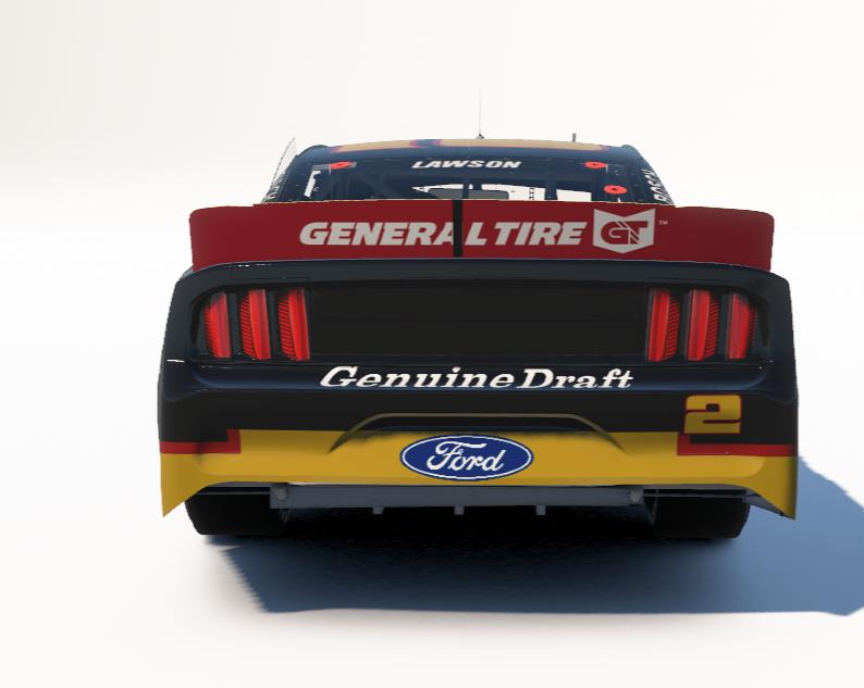 Preview of Rusty Wallace Miller Genuine Draft ARCA Ford Mustang by Ronald Lawson2