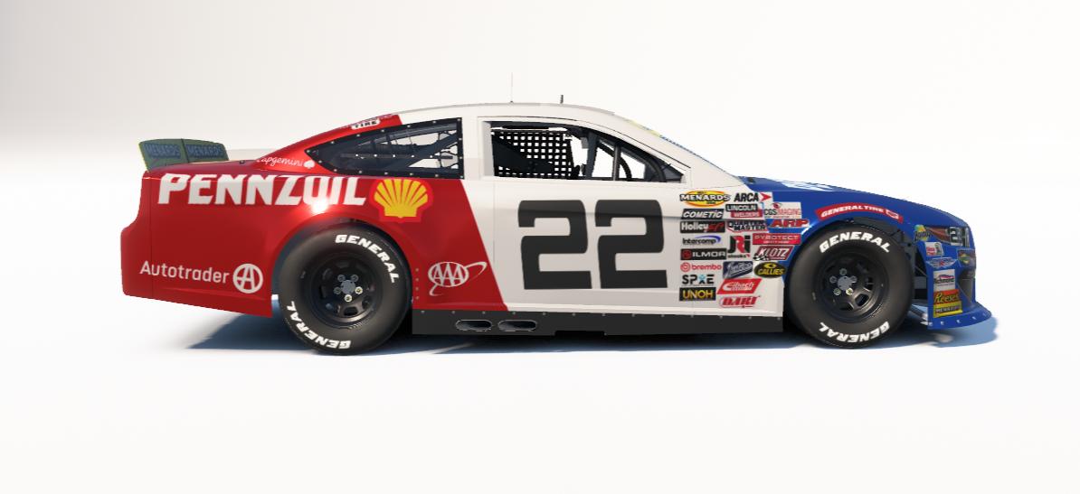 Preview of Joey Lagano Pennzoil Darlington ARCA Ford Mustang by Ronald Lawson2