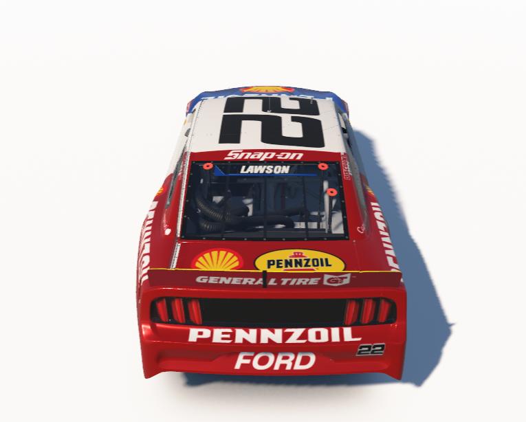 Preview of Joey Lagano Pennzoil Darlington ARCA Ford Mustang by Ronald Lawson2