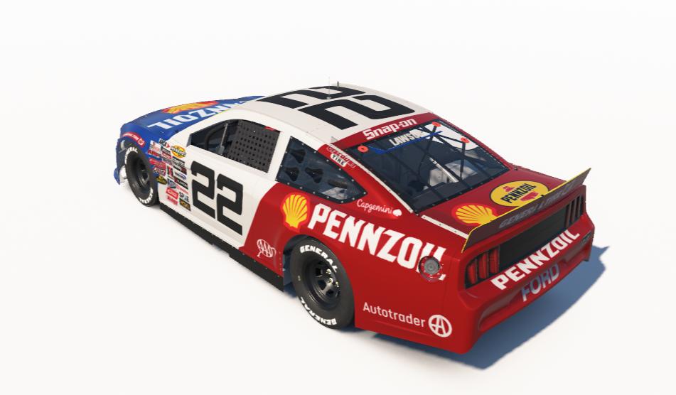 Preview of Joey Lagano Pennzoil Darlington ARCA Ford Mustang by Ronald Lawson2