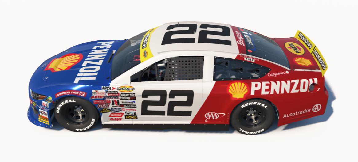 Preview of Joey Lagano Pennzoil Darlington ARCA Ford Mustang by Ronald Lawson2