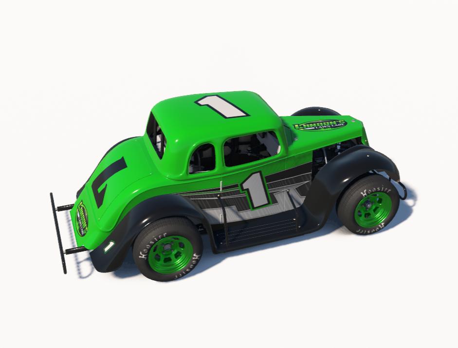 Preview of Landons Lawn Care - Dirt Legend Car by Robbie J.