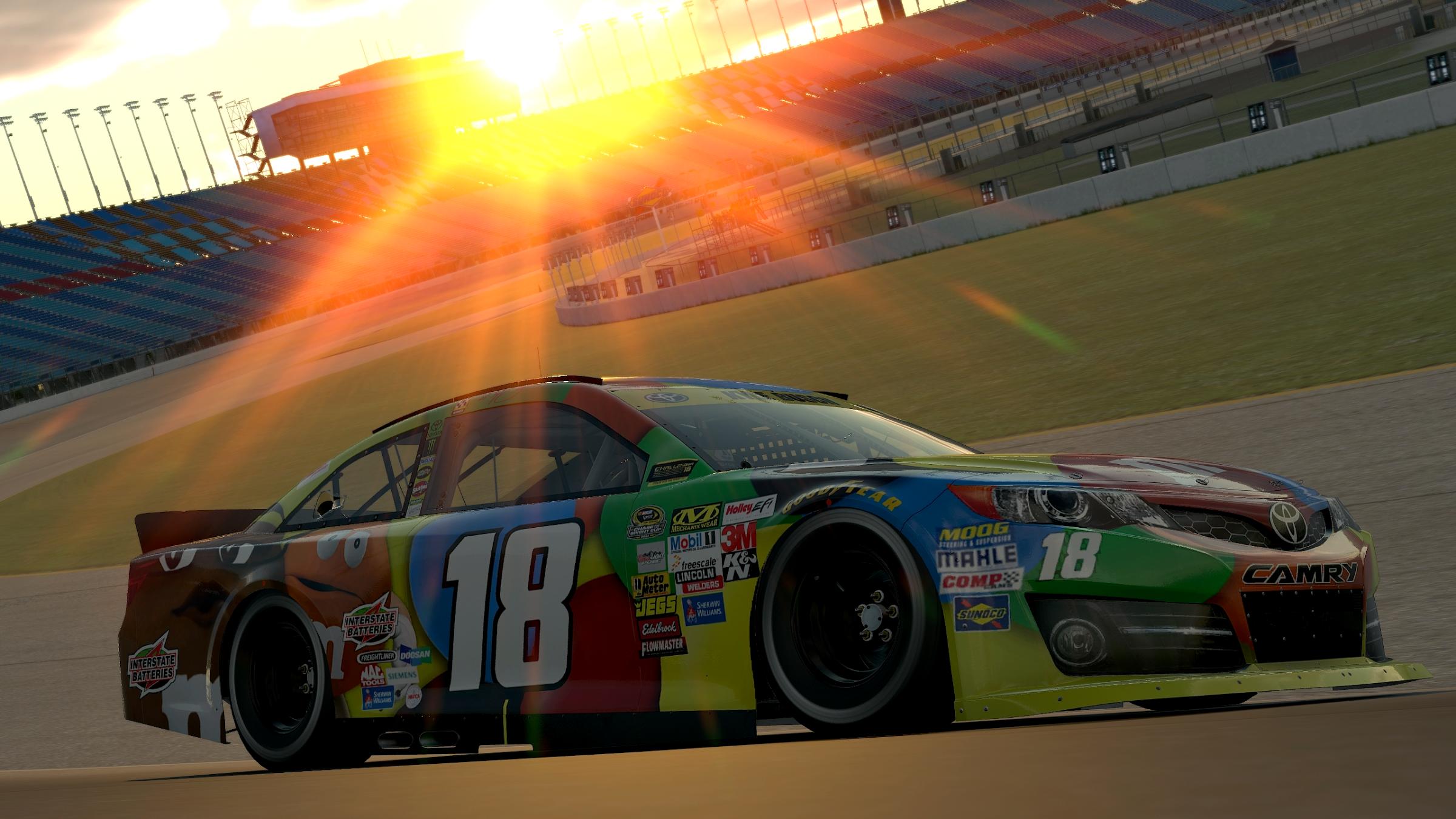 Preview of Kyle Busch #18 M&Ms 2014 Toyota Camry (Custom #) by Arron Brown