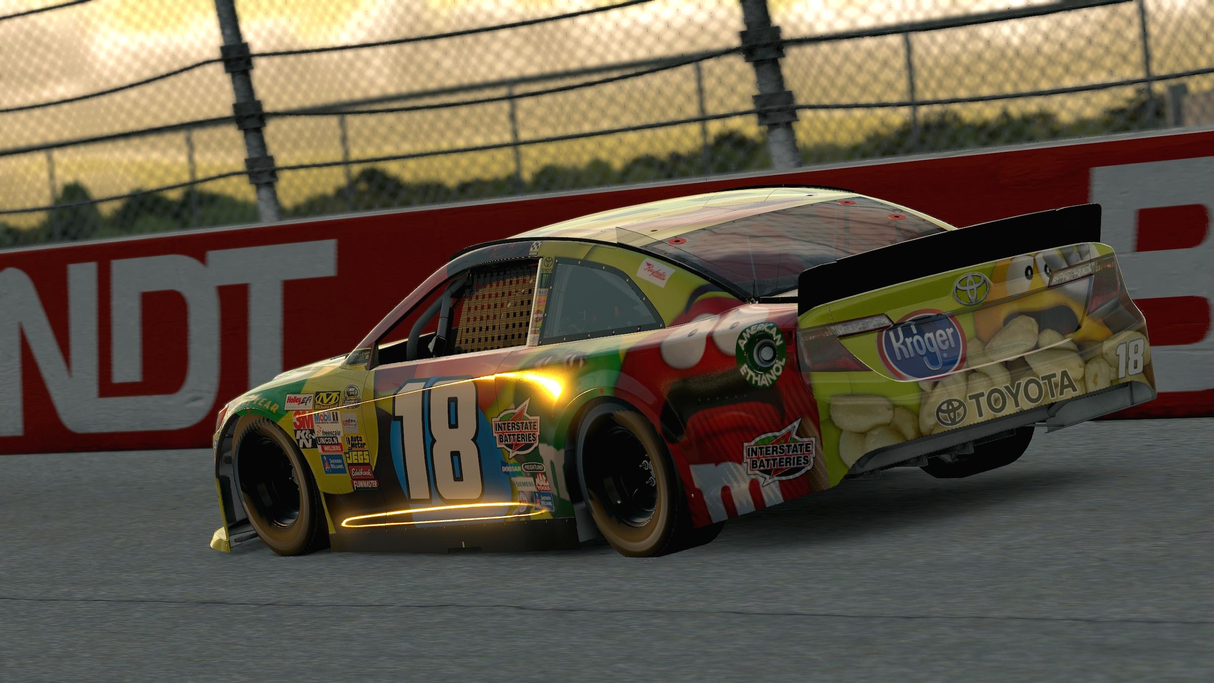 Preview of Kyle Busch #18 M&Ms 2014 Toyota Camry (Custom #) by Arron Brown