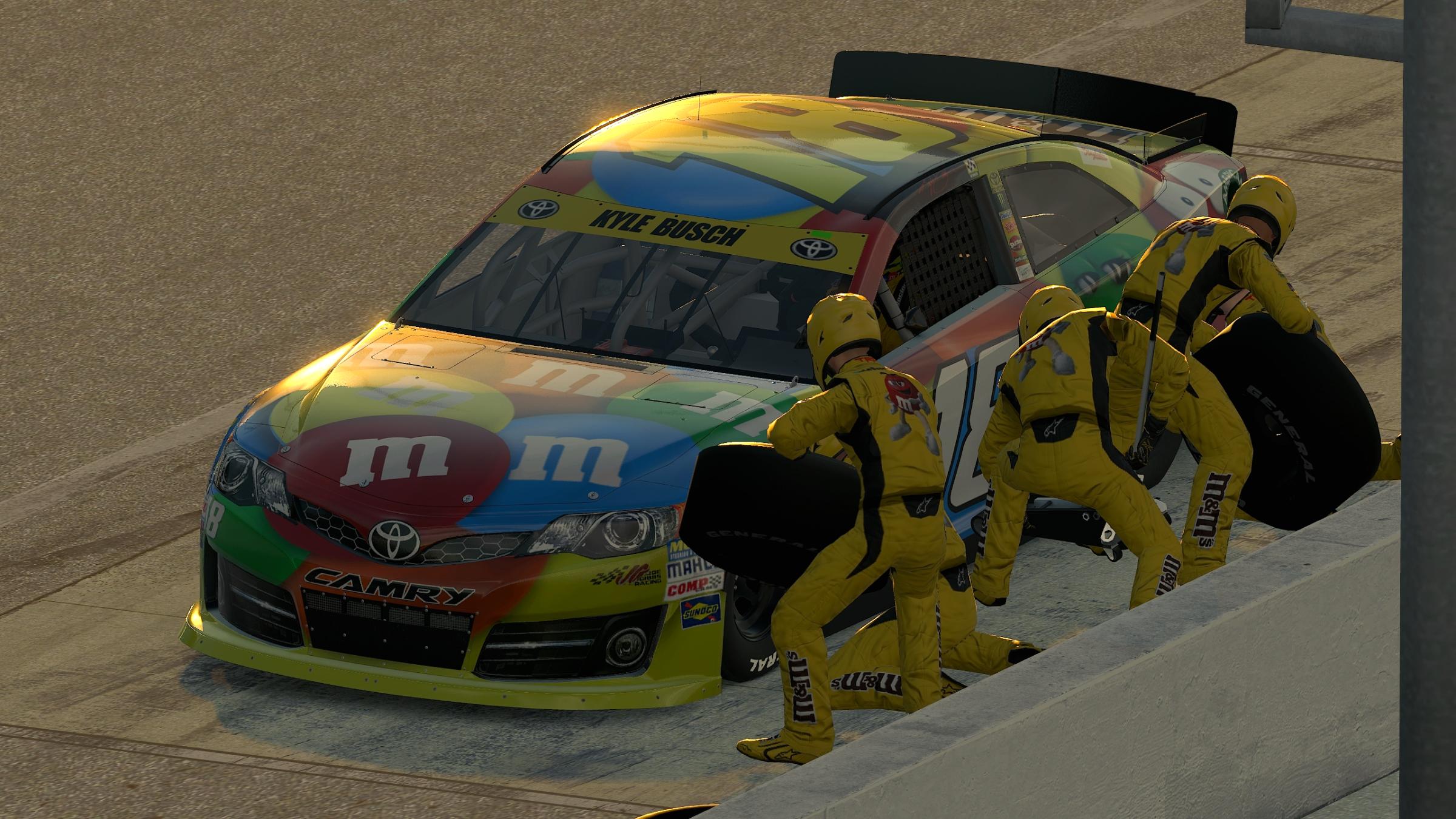 Preview of Kyle Busch #18 M&Ms 2014 Toyota Camry (Custom #) by Arron Brown