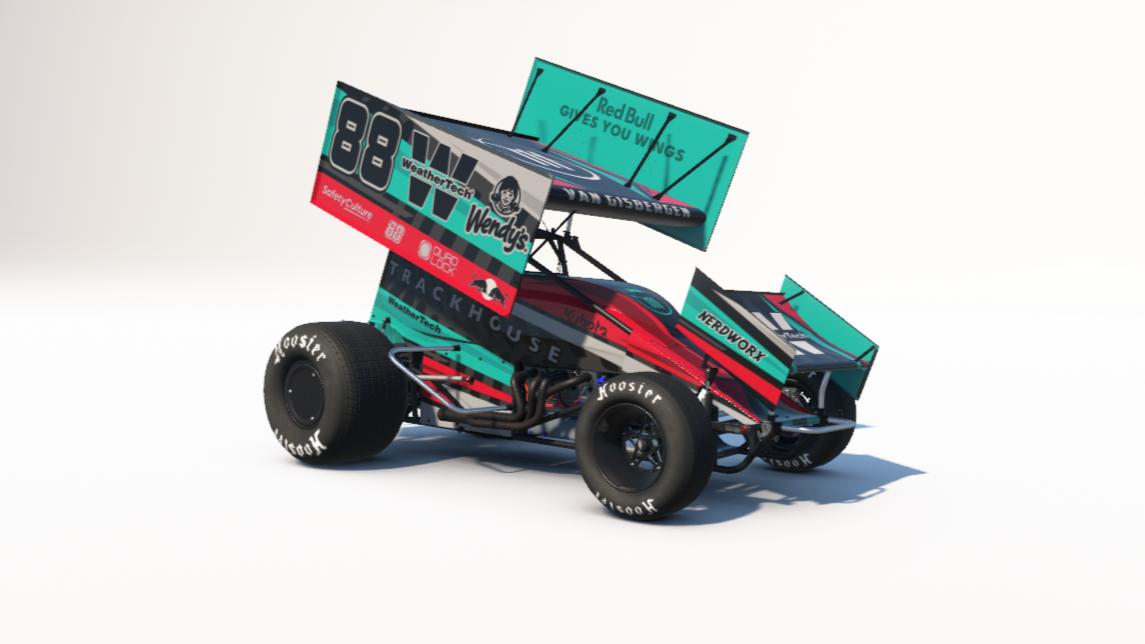 Preview of Dirt Sprint TrackHouse Shane Van Gisbergen SVG Concept V-2 by Terry M Rennert