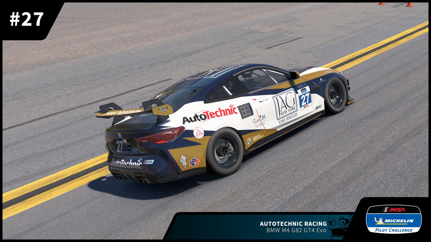 #27 AutoTechnic Racing BMW M4 EVO GT4 2025 IMSA Michelin Pilot ...