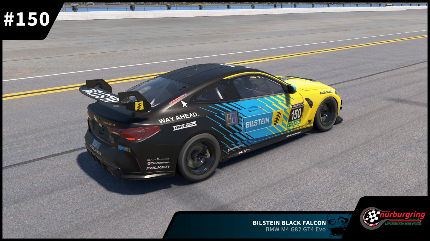 Preview of #150 BILSTEIN Black Falcon BMW M4 EVO GT4 2025 by Zack W Gould
