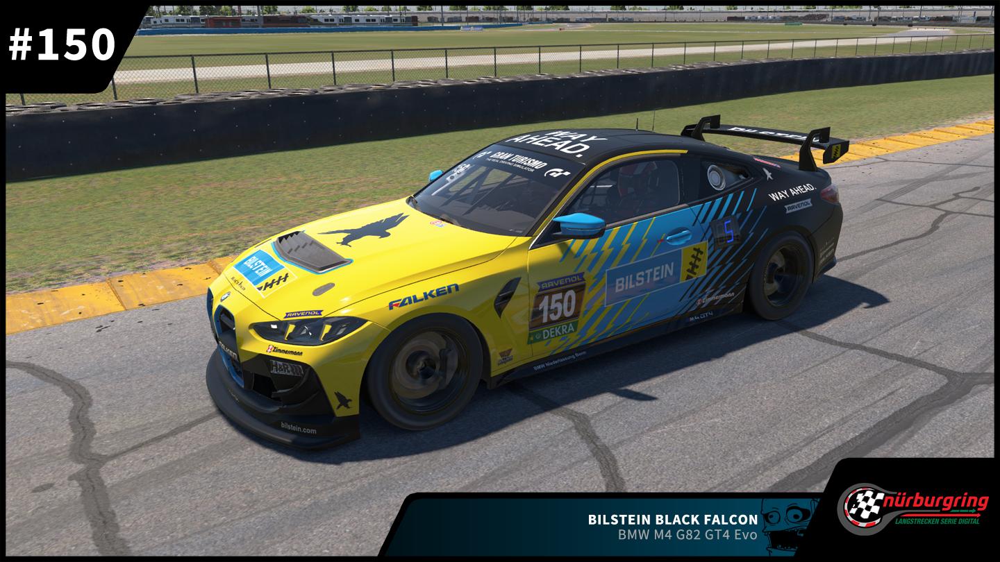 Preview of #150 BILSTEIN Black Falcon BMW M4 EVO GT4 2025 by Zack W Gould
