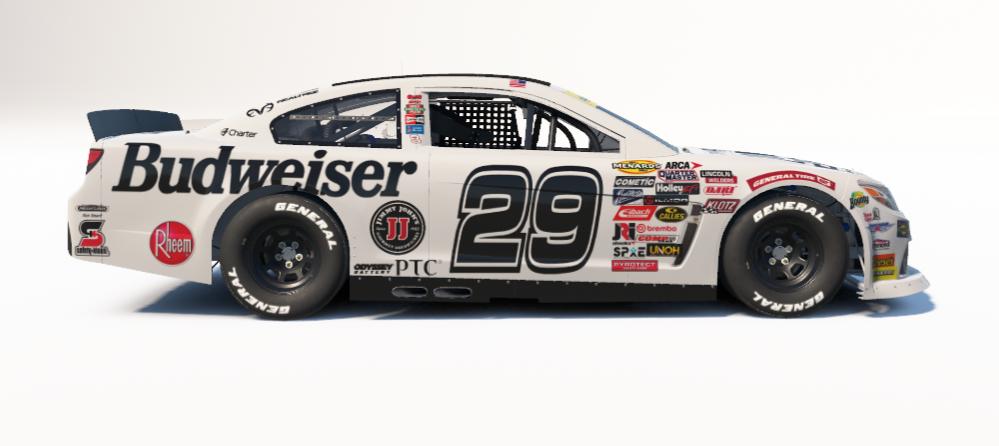 Preview of Kevin Harvick Budweiser "Prohibition Ends!" 2012 ARCA Chevrolet SS by Ronald Lawson2