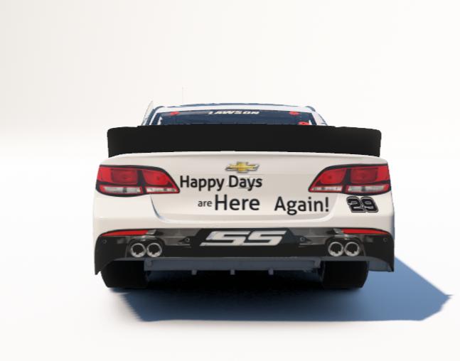 Preview of Kevin Harvick Budweiser "Prohibition Ends!" 2012 ARCA Chevrolet SS by Ronald Lawson2