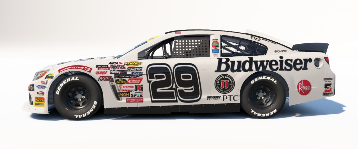 Preview of Kevin Harvick Budweiser "Prohibition Ends!" 2012 ARCA Chevrolet SS by Ronald Lawson2