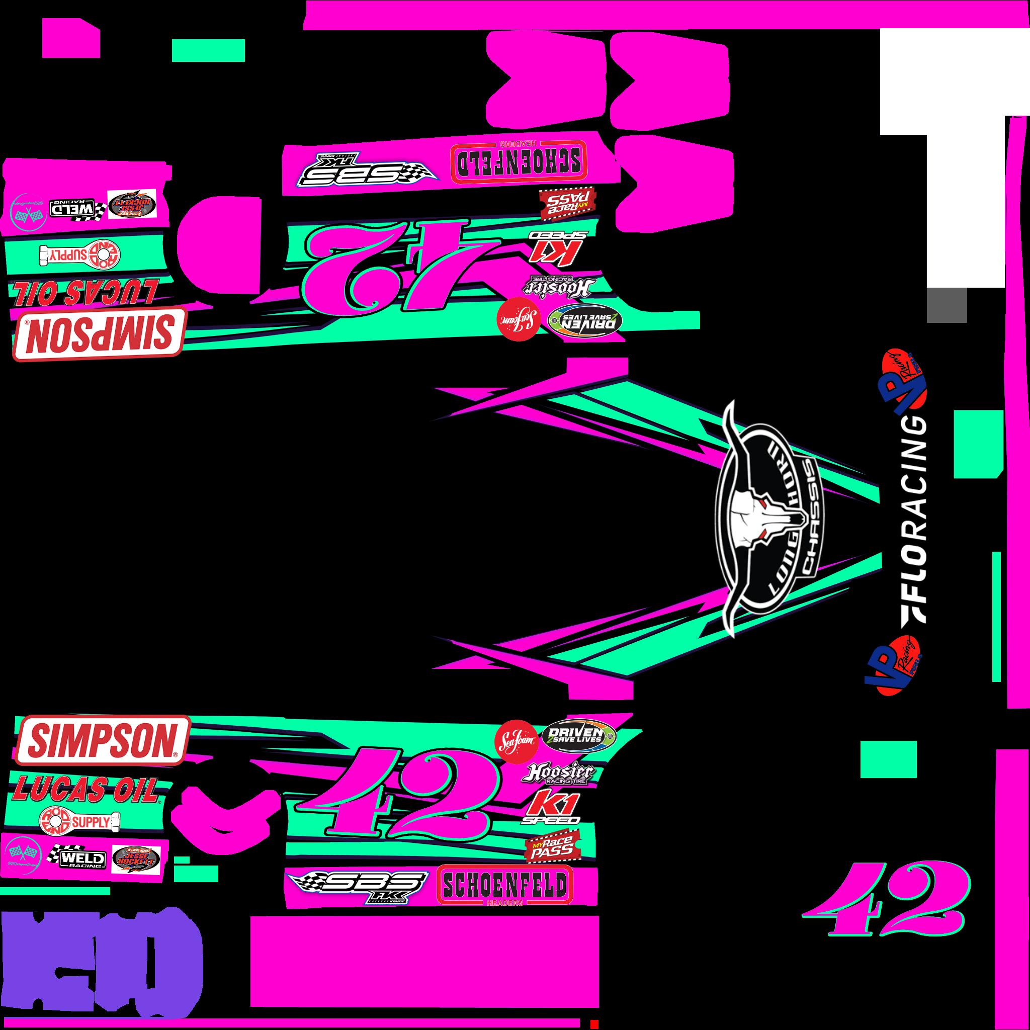 Preview of Longhorn Pro Late Model by Gina B.