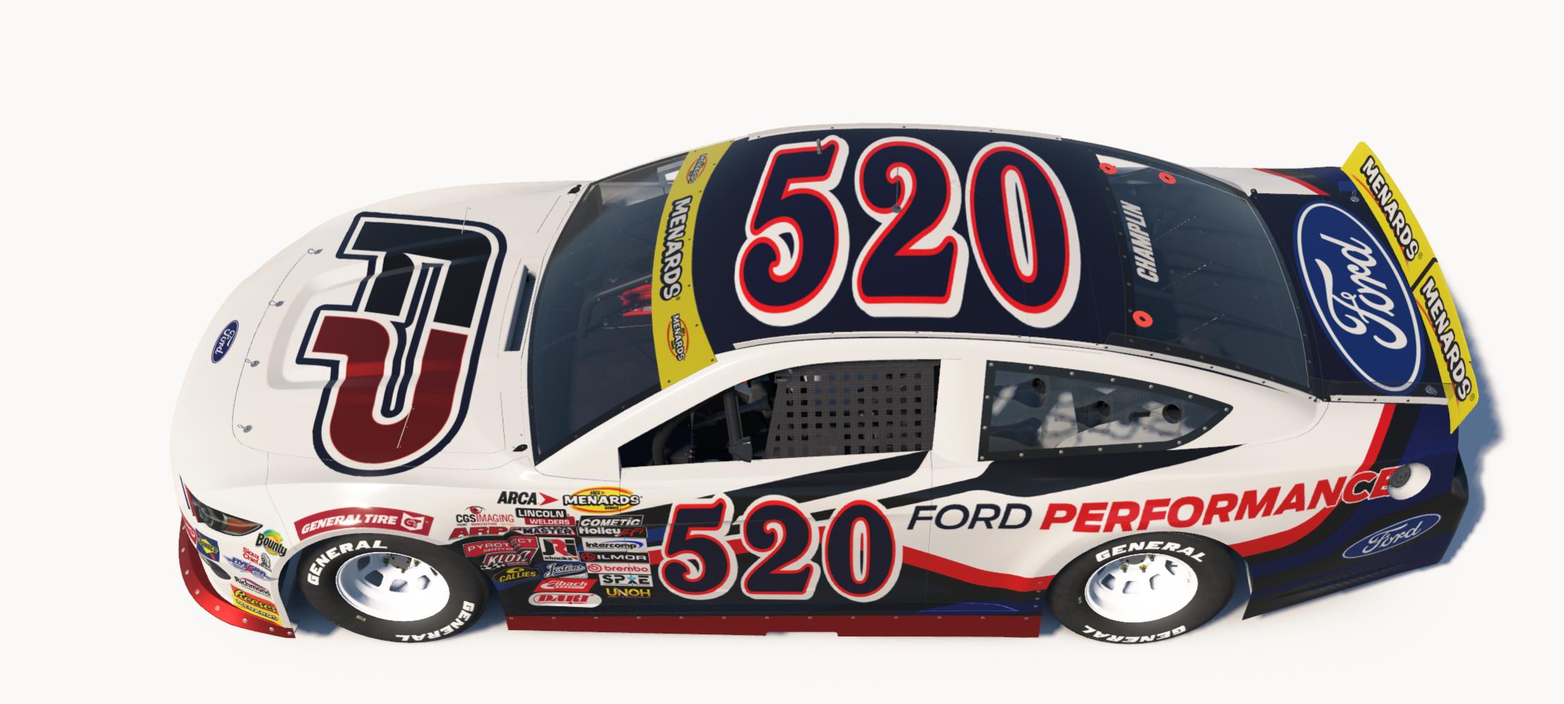 Preview of ARCA Ford Mustang Ford Performance Livery by Michael C.