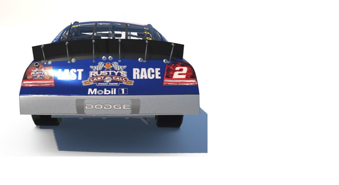 Preview of #2 Rusty Wallace 2005 Miller Lite Last Race Dodge Charger by Christian Budd