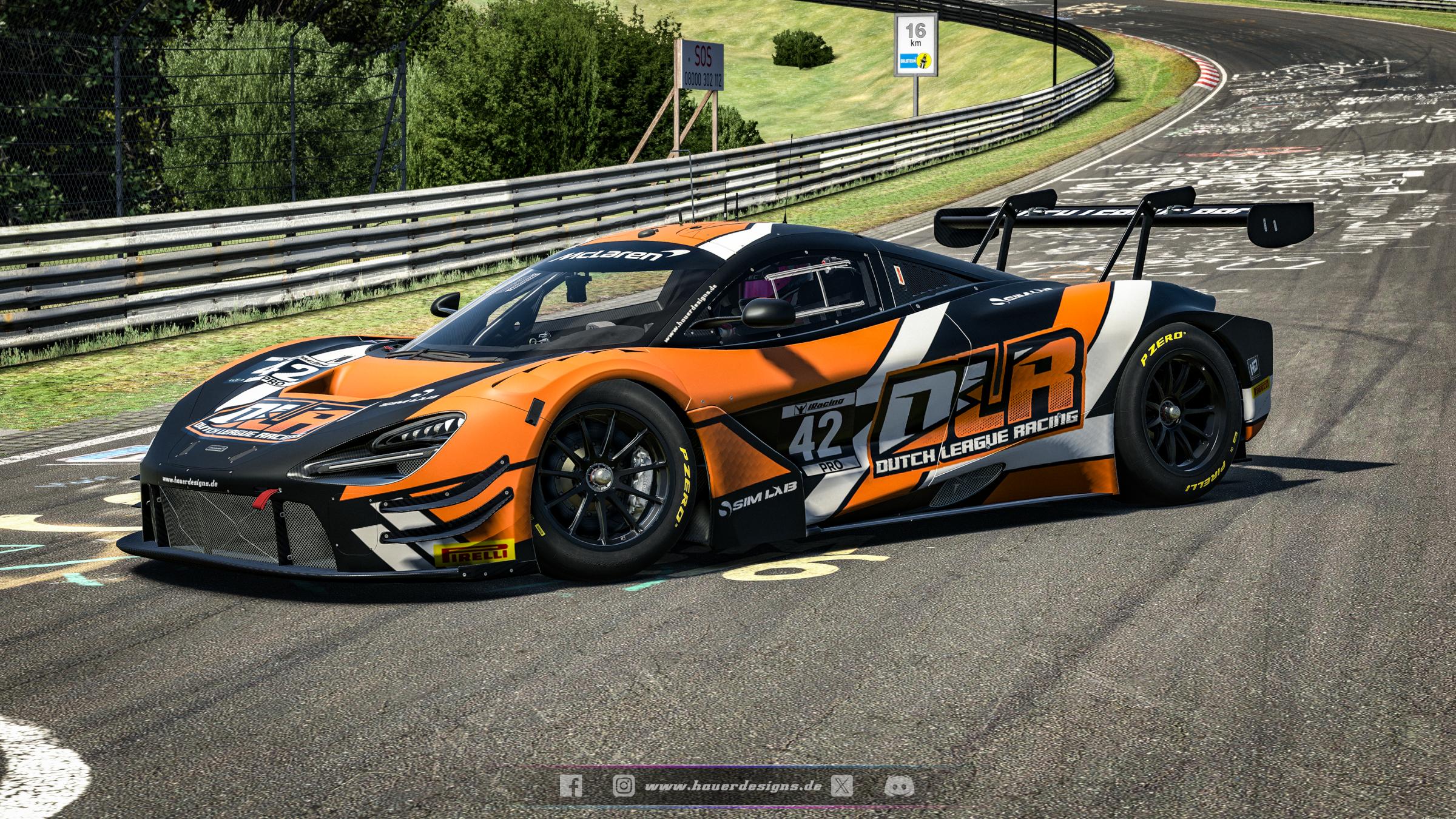 Preview of McLaren 720S EVO GT3 - DLR Simlab by Albert Priem