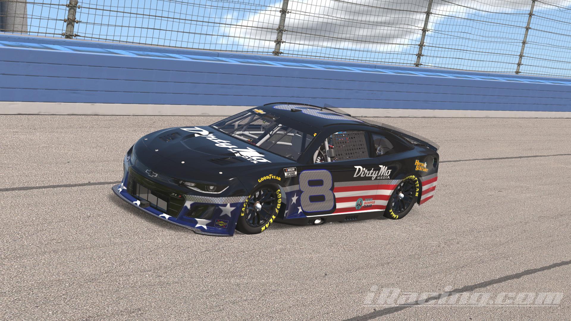 Dale Earnhardt JR Stars Stripes Camaro #88 ZL1 Nextgen as the #8 by ...
