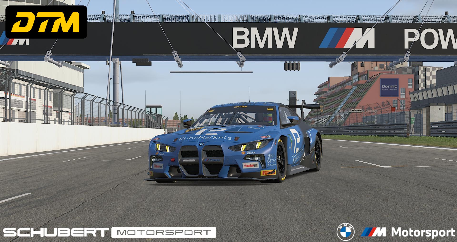 Preview of Schubert Motorsport DTM 2025 Rene Rast #33 BMW M4 GT3 EVO by Dominic Strelow