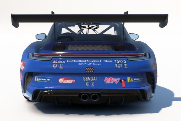 Preview of 2025 Goodsmile Racing Magical Mirai Porsche 911 GT3 Cup by Dexter S.