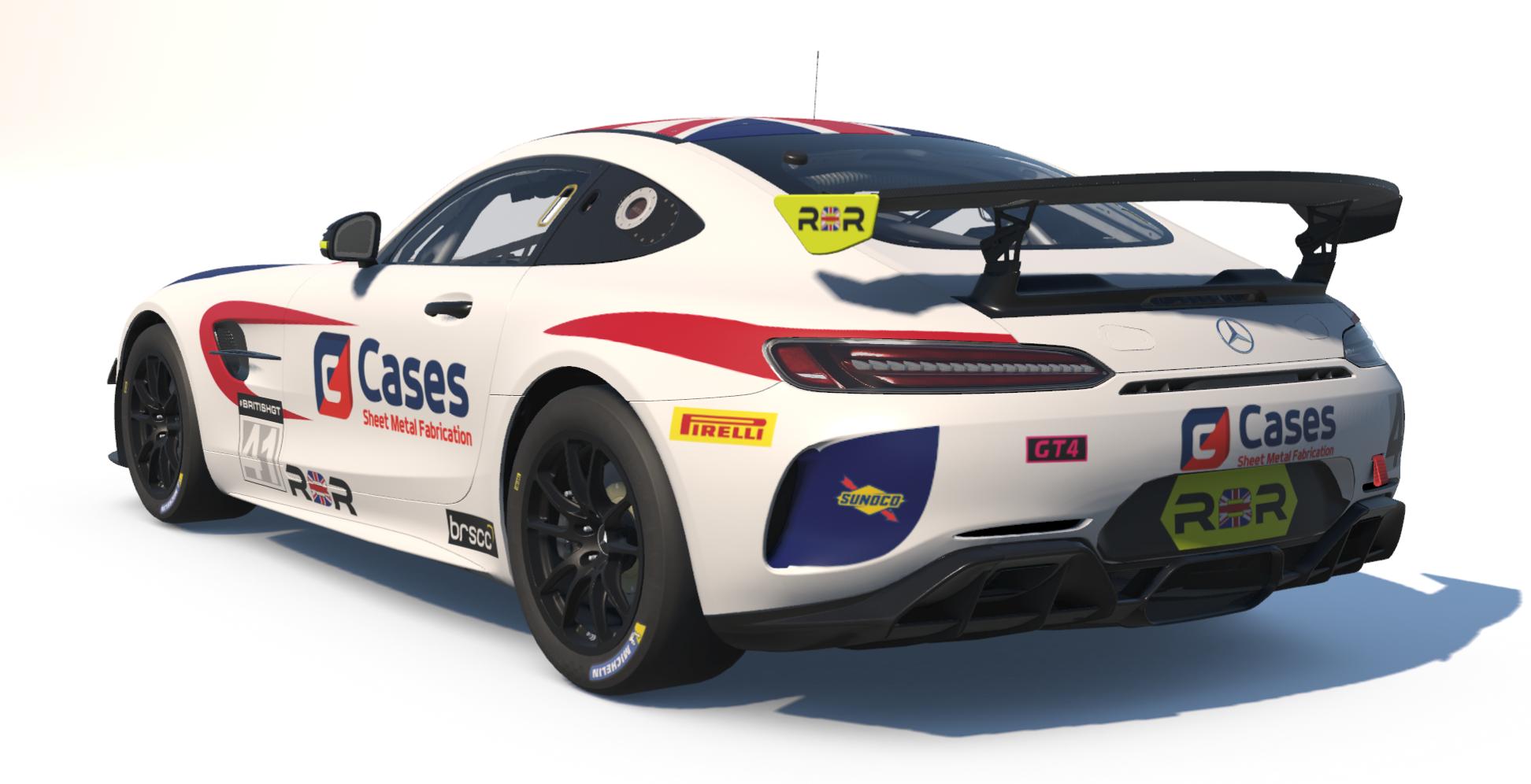Rob Boston Racing AMG GT4 2025 Entry for the British GT season by Keith ...