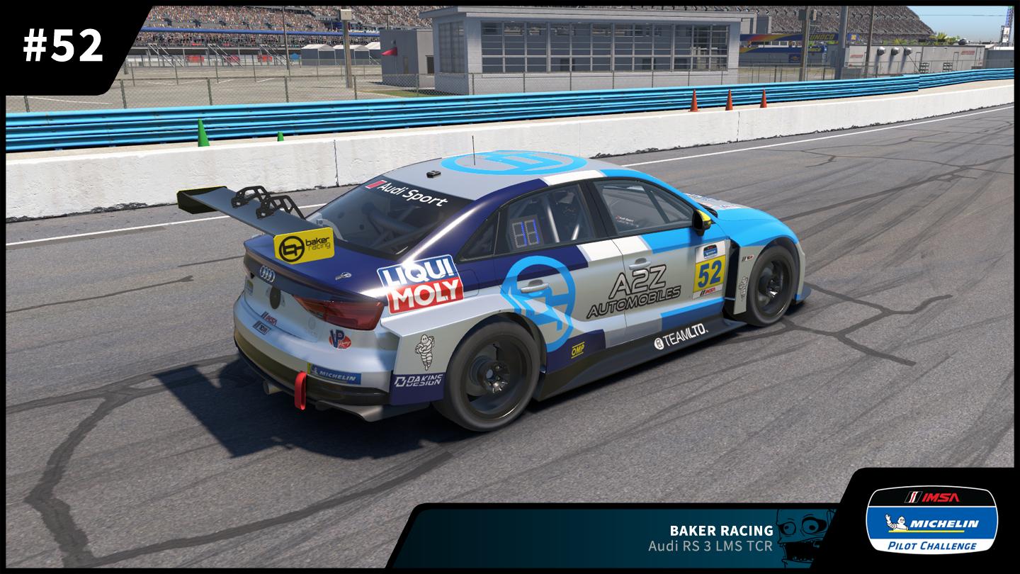 Preview of #52 Baker Racing Audi RS3 LMS TCR 2025 IMSA Michelin Pilot Challenge by Zack W Gould