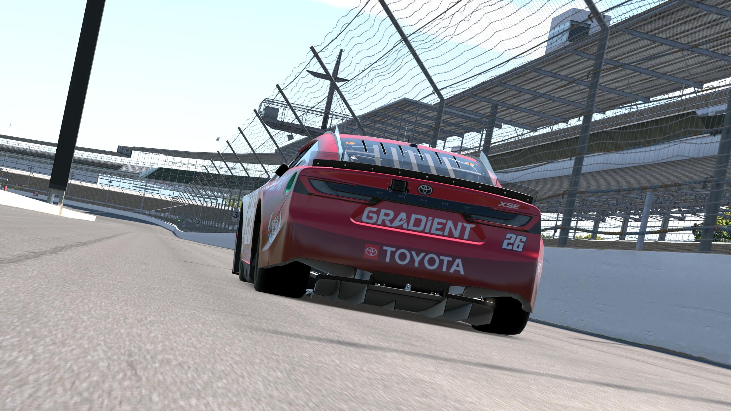 Preview of #26 Wendys Toyota Camry by Ben T. Pierce