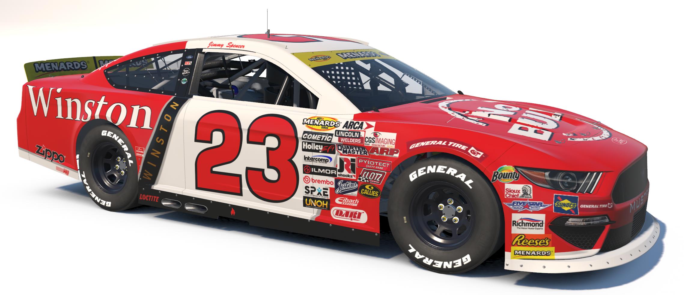 Jimmy Spencers 1998 Winston No Bull Ford no numbers by Josh Bearden ...