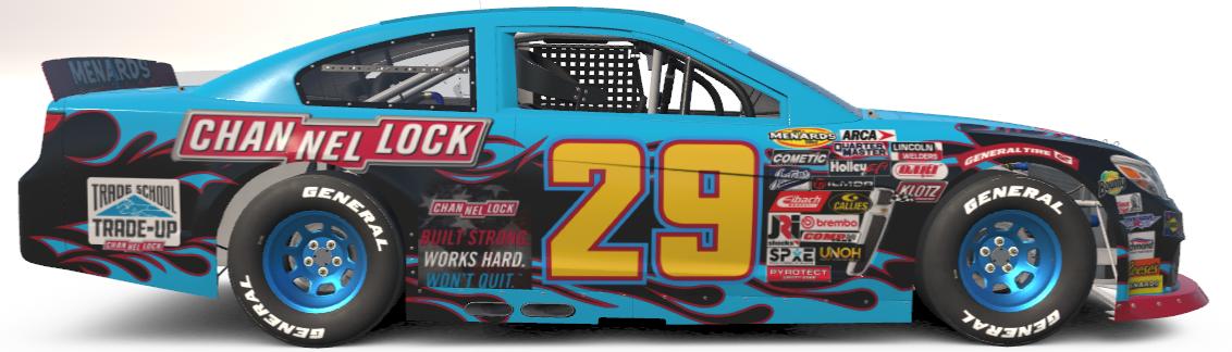 Preview of Channel Lock Chevy SS ARCA by Robert A J.