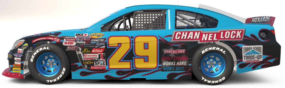 Preview of Channel Lock Chevy SS ARCA by Robert A J.