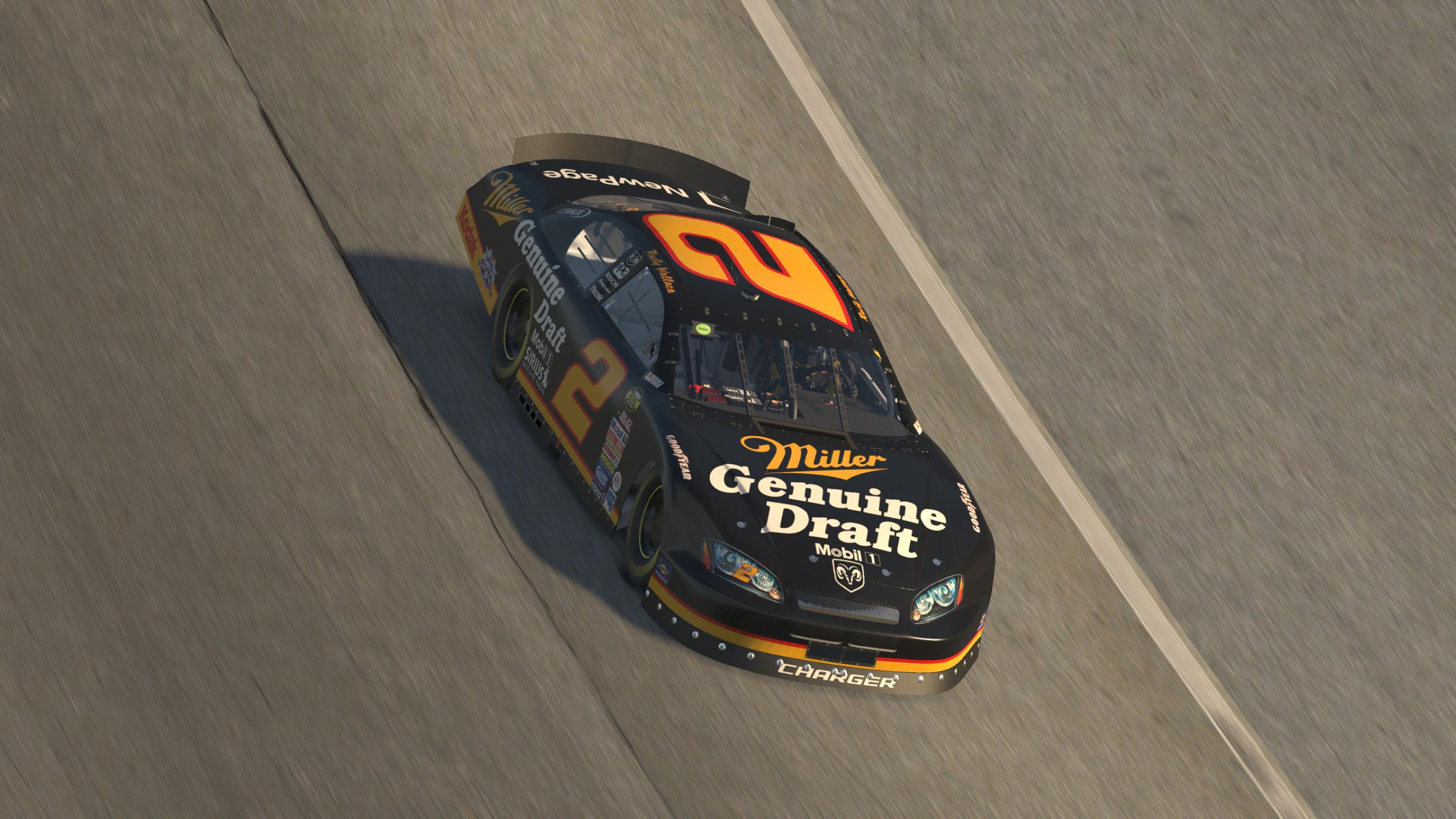 Preview of Rusty Wallace #2 2005 Miller Genuine Draft Dodge Charger by Evan Lach