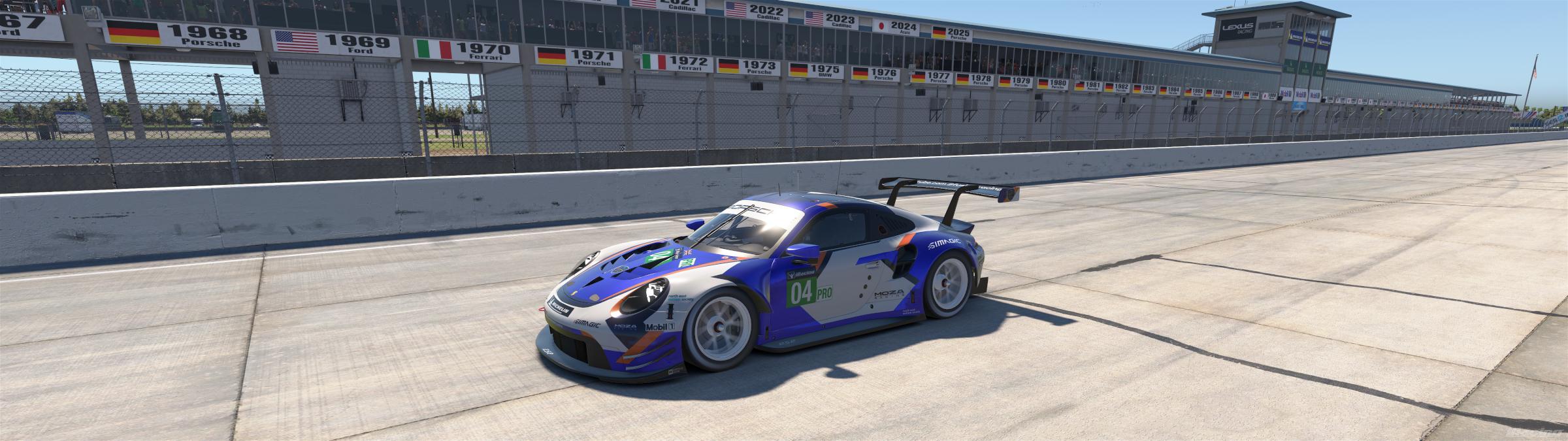 Preview of Porsche 911 RSR by David Hazell