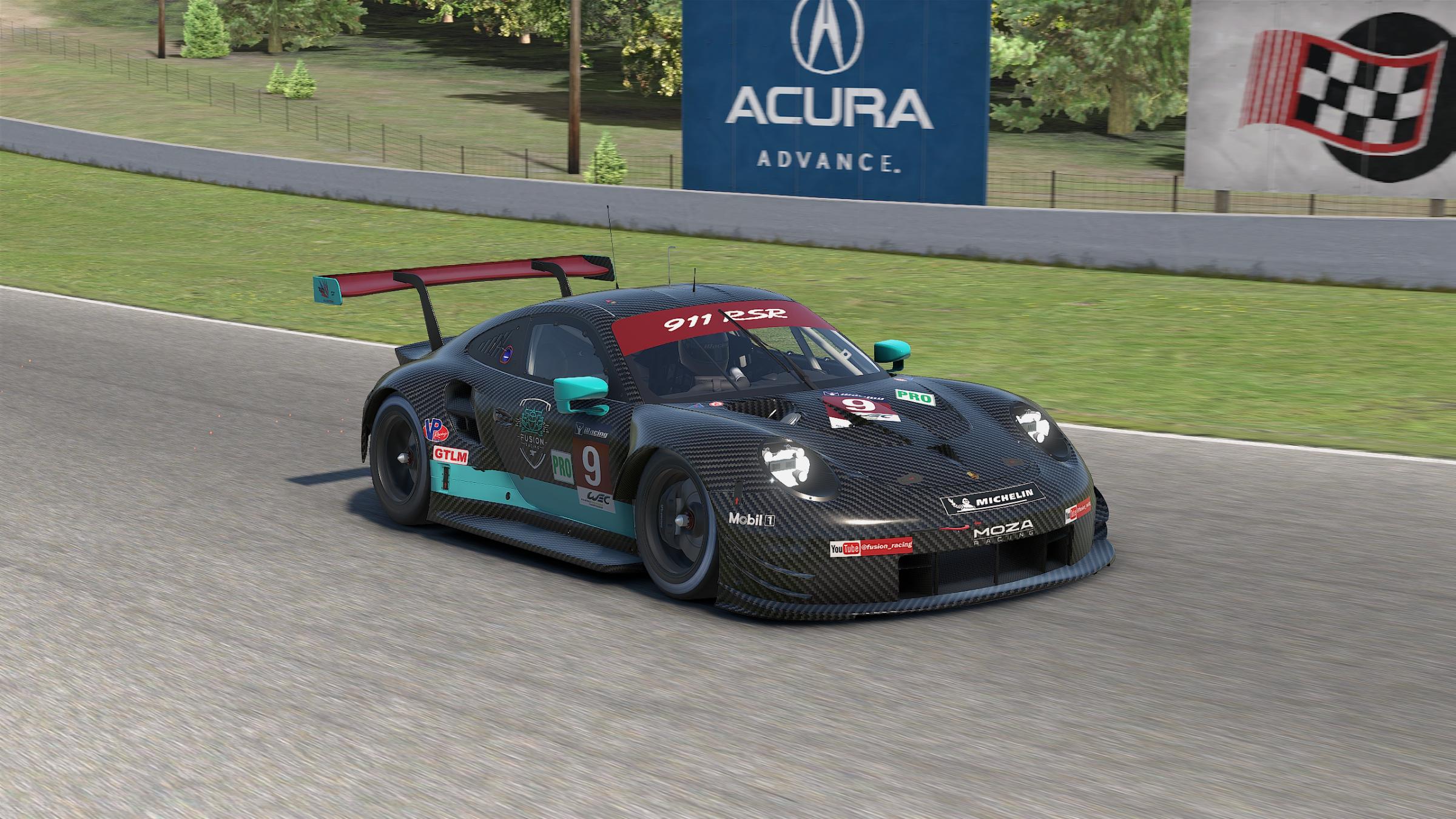 Preview of FUSION Racing Porsche 911 RSR by David Hazell