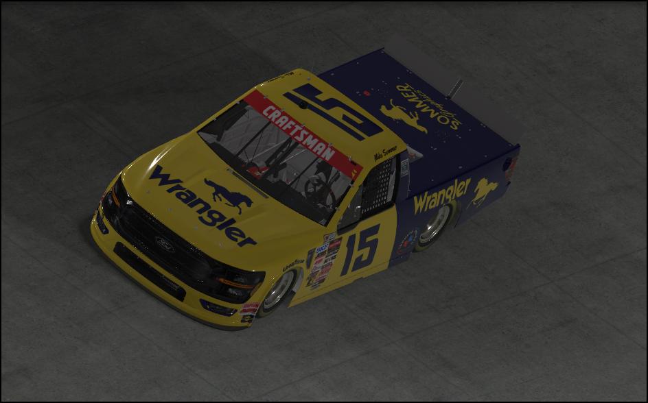 Preview of 1982 Dale Earnhardt Wrangler Throwback by Mike Sommer