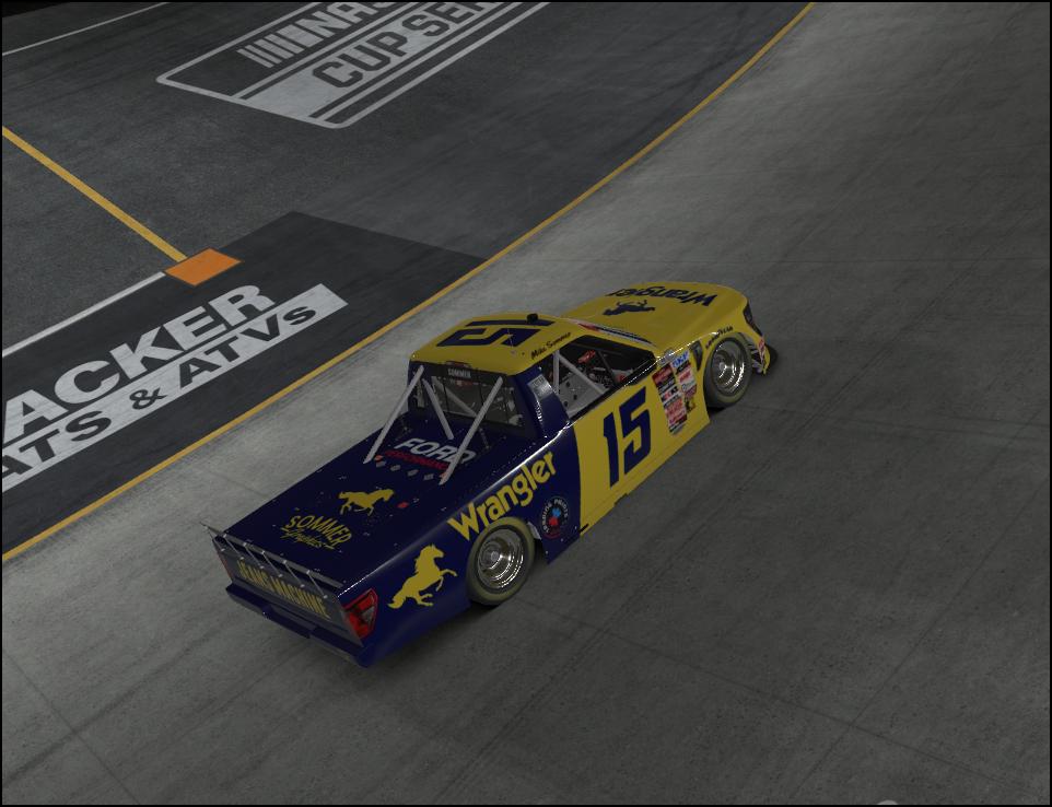 Preview of 1982 Dale Earnhardt Wrangler Throwback by Mike Sommer