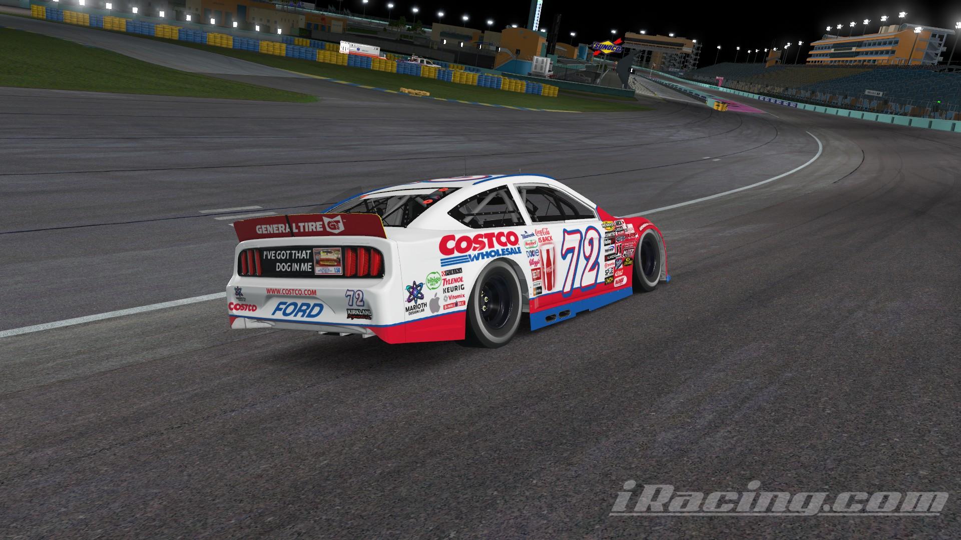 Preview of Costco Warehouse "IVE GOT THAT DOG IN ME" $1.50 Hot Dog Combo ARCA Ford Mustang by Darby Marioth