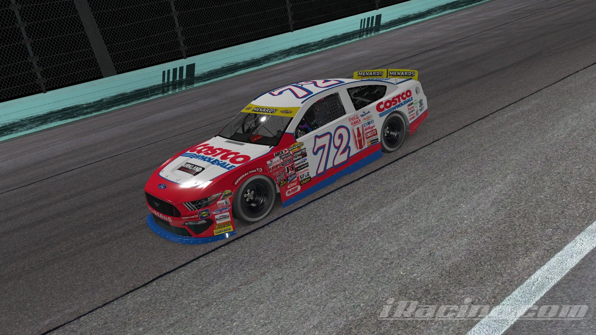 Preview of Costco Warehouse "IVE GOT THAT DOG IN ME" $1.50 Hot Dog Combo ARCA Ford Mustang by Darby Marioth