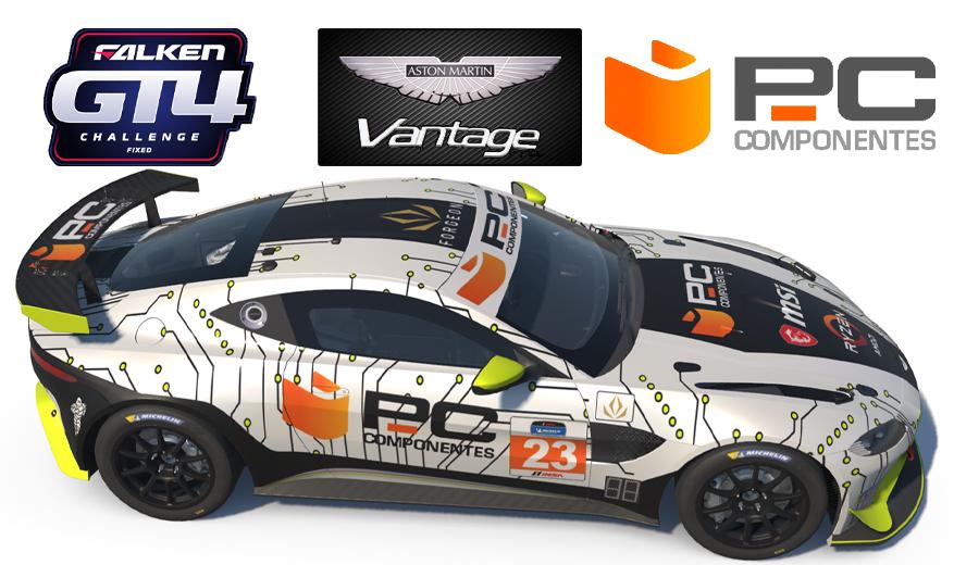 Preview of Aston Martin Vantage GT4 Pc Componentes by Francisco Montes