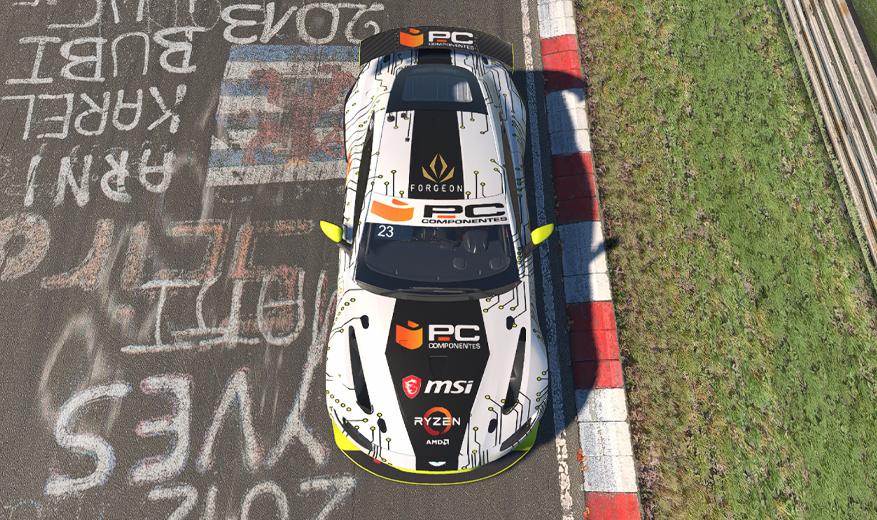 Preview of Aston Martin Vantage GT4 Pc Componentes by Francisco Montes
