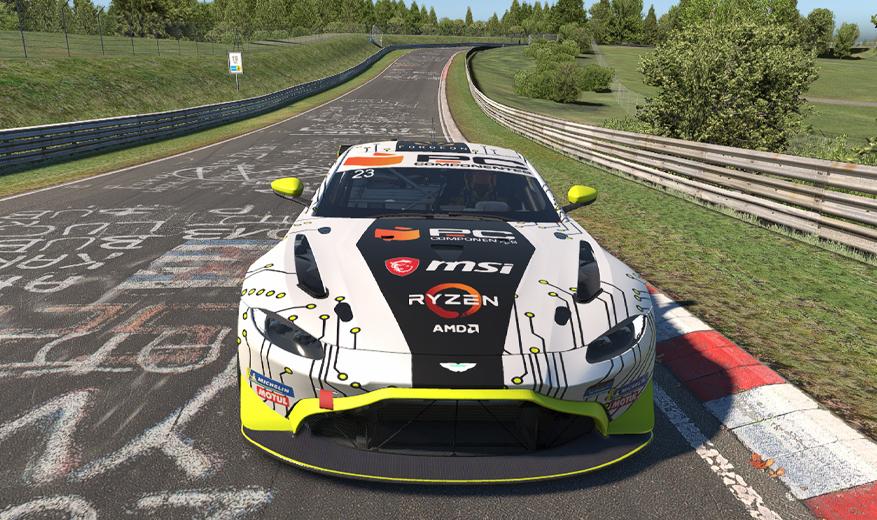 Preview of Aston Martin Vantage GT4 Pc Componentes by Francisco Montes