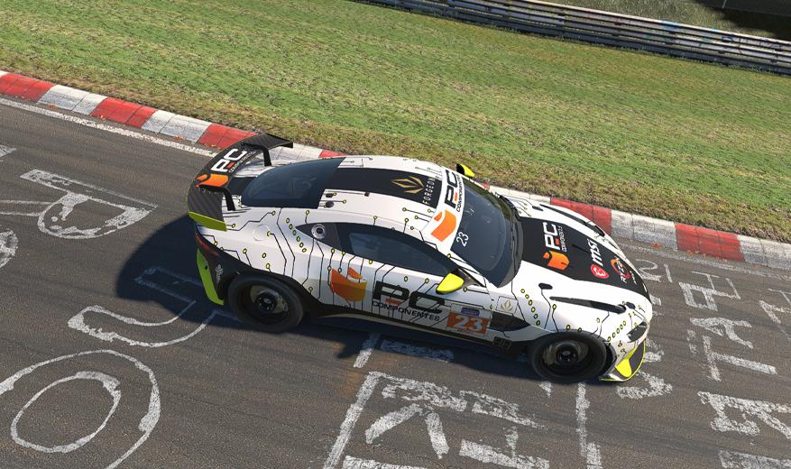 Preview of Aston Martin Vantage GT4 Pc Componentes by Francisco Montes